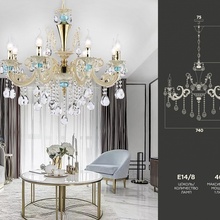 Ambrella Light Tr TR4926 Люстра подвесная Россия - фото 1 - 3 Ambrella Light Tr TR4926 Люстра подвесная Россия - фото 1 - фото 3