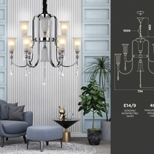 Ambrella Light TR324 TR3249 Люстра подвесная Россия - фото 1 - фото 3