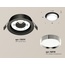 Ambrella Light XC XC8051003 Встраиваемый светильник Россия - фото 2