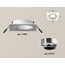 Ambrella Light XC XC7631003 Встраиваемый светильник 9,2x9,2x4,7 см, Россия - фото 2