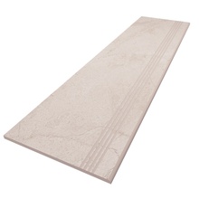 Ametis Marmulla Dark Beige Ступень 30x120 см, для ванной, стиль: современный, цвет: бежевый, Россия, под камень  - фото 1 - фото 1