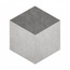 Ametis Spectrum SR00/SR01 Milky White Grey Cube Неполированный Мозаика 25x29 см, Россия, под бетон  - фото 1