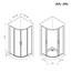 Am.Pm Above W9XG-401-9090-MT Прозрачное стекло/Профиль Матовый хром 90х90 Душевой уголок 90x90x190 см, Германия - фото 8