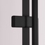 Am.Pm Above W9XG-403-100100-BT Прозрачное стекло/Профиль Матовый черный 100х100 Душевой уголок 100x100x190 см, Германия - фото 4