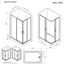 Am.Pm Above W9XG-403-12080-MT Прозрачное стекло/Профиль Матовый хром 80х120 Душевой уголок 80x120x190 см, Германия - фото 8