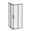 Am.Pm Above W9XG-403-8080-BT Прозрачное стекло/Профиль Матовый черный 80х80 Душевой уголок 80x80x190 см, Германия - фото 10