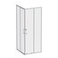 Am.Pm Above W9XG-403-8080-MT Прозрачное стекло/Профиль Матовый хром 80х80 Душевой уголок 80x80x190 см, Германия - фото 7