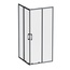 Am.Pm Above W9XG-403-9090-BT Прозрачное стекло/Профиль Матовый черный 90х90 Душевой уголок 90x90x190 см, Германия - фото 5