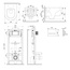 Am.Pm Func IS450A38.8F1900 Унитаз подвесной с инсталляцией 49x35,5x36 см, Германия - фото 2