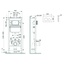 Am.Pm Func IS130238.8F1900 Унитаз подвесной с инсталляцией 49x35,5x36 см, Германия - фото 3