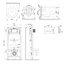 Am.Pm Func IS450A38.8F1900MB Унитаз подвесной с инсталляцией 49x35,5x36 см, Германия - фото 2