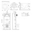Am.Pm Func IS450B38.8F1900MB Унитаз подвесной с инсталляцией 49x35,5x36 см, Германия - фото 2
