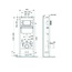 Am.Pm Func IS130238.8F1900MB Унитаз подвесной с инсталляцией 49x35,5x36 см, Германия - фото 5