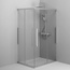 Am.Pm Func W84G-403-12090-MT Матовый хром/Прозрачное стекло 120х90 Душевой уголок 120x90x190 см, Германия - фото 4