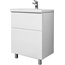 Am.Pm Gem M90-FSX0602-WC0602WG Белая глянцевая 60 (напольная) Тумба с раковиной 42x60x81 см, Германия - фото 1