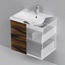 Am.Pm Gem M90-FHX0602HF-WCC0602WG Орех матовая 60 Тумба с раковиной 42,5x61x58 см, Германия - фото 3