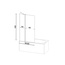 Am.Pm Gem W90BS-D3W5-140CT 80х140 Шторка для ванны 6x80x140 см, Германия - фото 2