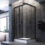 Am.Pm Gem W90G-404-120290-BT Прозрачное стекло / Черный матовый 120х90 Душевой уголок 90x120x190 см, Германия - фото 3