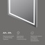 Am.Pm Gem M91AMOX0601WG LED 60 Зеркало 3,5x60x70 см, Германия - фото 6