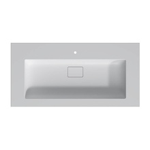 Am.Pm Libre M60WPC100SWM Белый 100 Раковина 49x101x14,5 см, Германия - фото 1 - фото 1