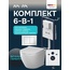 Am.Pm Like IS130201.801901 Унитаз подвесной с инсталляцией 50x36x35 см, Германия - фото 2