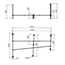 Am.Pm Like W80A-170U110W-R 170х110 Каркас для ванны 160x100x60,2 см, Германия - фото 2
