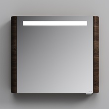 Am.Pm Sensation M30MCR0801NF орех R 80 Шкаф-зеркало 15x80x70 см, Германия - фото 1 - фото 2