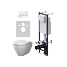 Am.Pm Spirit V2.0 IS110301.701900 Унитаз подвесной с инсталляцией 49x36,5x36 см, Германия - фото 1 - фото 1
