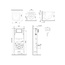 Am.Pm Spirit V2.0 IS90151.701900 Унитаз подвесной с инсталляцией 49x36,5x36 см, Германия - фото 8