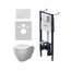 Am.Pm Spirit V2.0 IS90201.701900 Унитаз подвесной с инсталляцией 49x36,5x36 см, Германия - фото 1