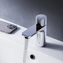 Am.Pm X-Joy TouchReel F85A02500 Для раковины Хром Смеситель 13,6x5x14,1 см, для раковины, Германия - фото 1 - фото 3