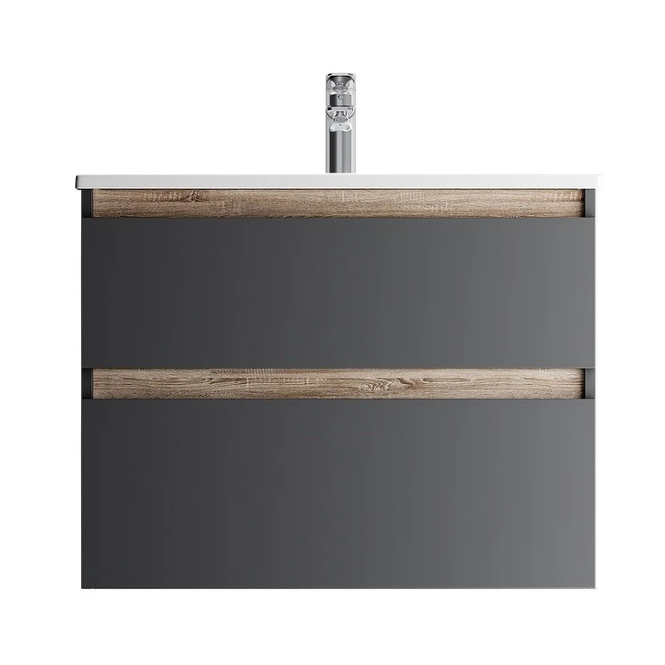 Am.Pm X-Joy M85-FHX0802BM-WCC0802WG Чёрный матовый 80 Тумба с раковиной 45x80x62 см, Германия - фото 1 Am.Pm X-Joy M85-FHX0802BM-WCC0802WG Чёрный матовый 80 Тумба с раковиной 45x80x62 см, Германия - фото 1