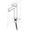 Am.Pm X-Joy F85A92055 Для раковины Воронёная сталь Смеситель 19,2x5x30,1 см, для раковины, Германия - фото 11