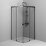 Am.Pm X-Joy W94G-403-100100-BT1K Прозрачное стекло / Профиль чёрный матовый 100х100 Душевой уголок 99x99x190 см, Германия - фото 6