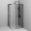 Am.Pm X-Joy W94G-403-100100-BT1K Прозрачное стекло / Профиль чёрный матовый 100х100 Душевой уголок 99x99x190 см, Германия - фото 7