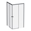Am.Pm X-Joy W94G-403-100100-BT1K Прозрачное стекло / Профиль чёрный матовый 100х100 Душевой уголок 99x99x190 см, Германия - фото 1