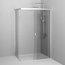 Am.Pm X-Joy W94G-403-120290-MT1K Прозрачное стекло / Профиль хром матовый 120х90 Душевой уголок 89x119x190 см, Германия - фото 6