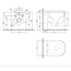 Antonio Lupi Komodo Безободковый с микролифтом Белый матовый Унитаз подвесной 54x36x26 см, Италия - фото 2