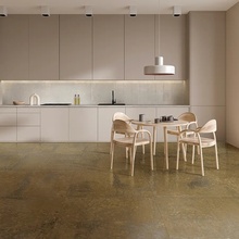 Aparici Illusion 50x100 см, керамогранит, Испания, под металл - фото интерьера 1 - фото 1