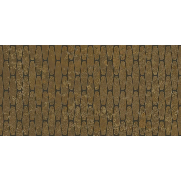 Aparici Illusion Brass Stamp Lappato Керамогранит 50x100 см, Испания, под металл - фото 1 Aparici Illusion Brass Stamp Lappato Керамогранит 50x100 см, Испания, под металл - фото 1