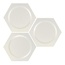 Apavisa Intuition 8431940362033 White Circle Hexagon Декор 25x29 см, Испания, ничего - фото 1