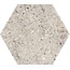 Apavisa Wind 8431940361869 Ivory Natural Hexagon Керамогранит 25x29 см, Испания, под камень  - фото 1