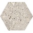 Apavisa Wind 8431940366598 Ivory Nonslip Hexagon Керамогранит 25x29 см, Испания, под камень  - фото 1