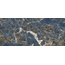 Ape ceramica Icaro A039588 Blue Marble Pol Rect Керамогранит 120x280 см, Испания, под мрамор - фото 1