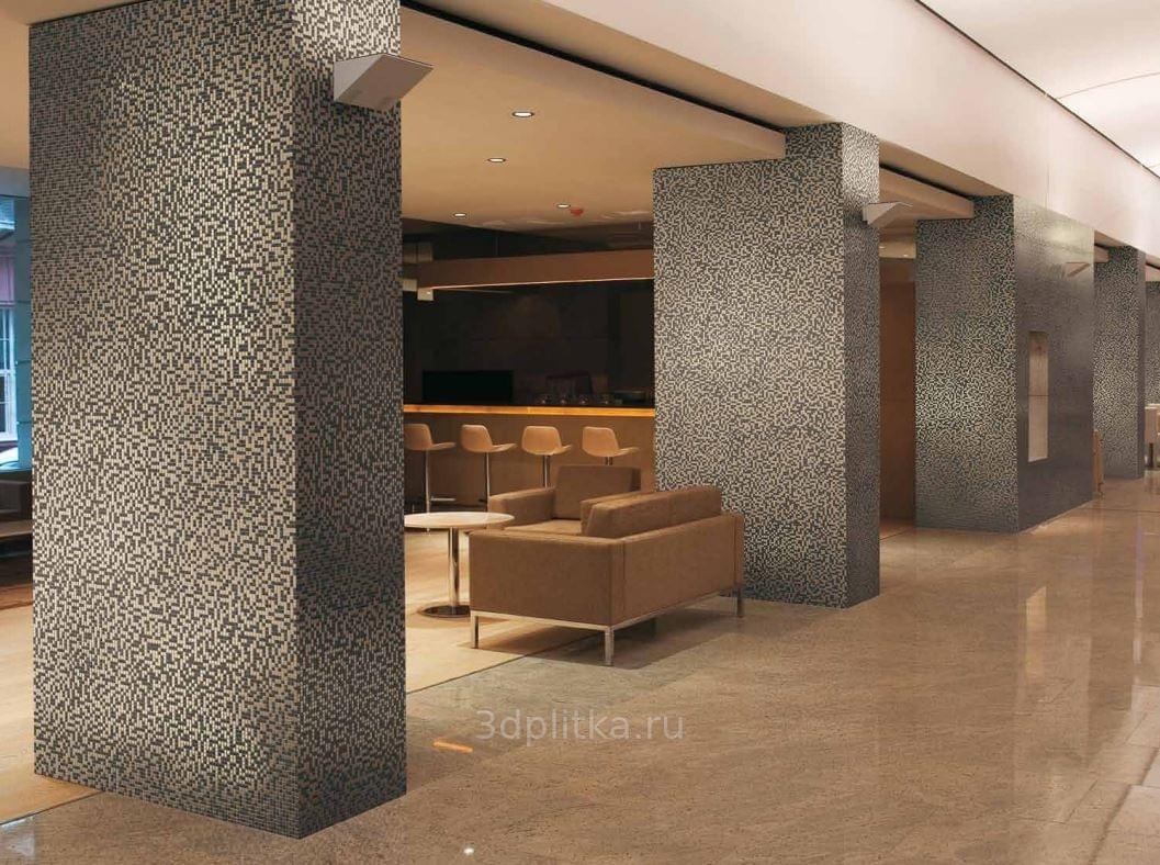 Appiani Metal керамогранит, Италия, под мозаику - фото интерьера 1