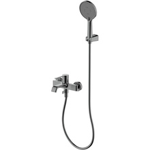 AQUAme Asti AQM6412GM Для ванны с душем Gun metal Смеситель 16,9x21,2x13,3 см, для ванны, Италия - фото 1 AQUAme Asti AQM6412GM Для ванны с душем Gun metal Смеситель 16,9x21,2x13,3 см, для ванны, Италия - фото 1 - фото 1