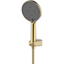 AQUAme Asti AQM6413BG Для душа  Brushed gold Смеситель 10,5x21,2x13,6 см, для душа, Италия - фото 1 - фото 3