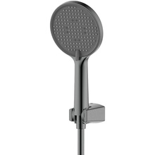 AQUAme Asti AQM6413GM Для душа Gun metal Смеситель 10,5x21,2x13,6 см, для душа, Италия - фото 1 - фото 3