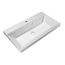 AQUAme Астория 1017000800001 Белый 80 Раковина 45x80x15 см, Италия - фото 1