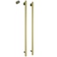 AQUAme AQM3132BG Шлифованное золото 100х45 Полотенцесушитель электрический 7,9x100x45,6 см, Италия - фото 1